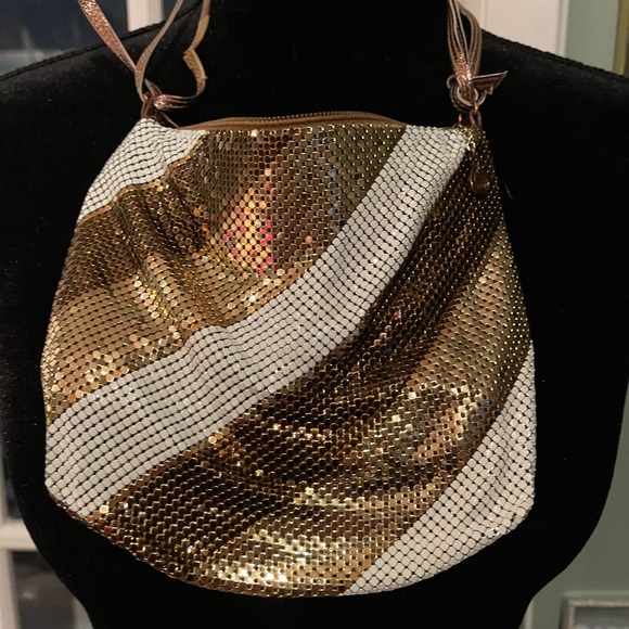 Whiting and Davis original metal mesh disco bag never used Studio 54 - Picture 2 of 4